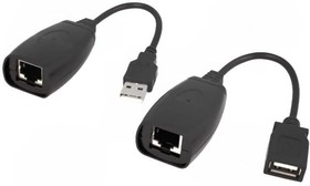 Фото 1/2 93321, Экстендер USB, гнездо RJ45,гнездо USB A, USB 1.1, 480Мбит/с, 40м