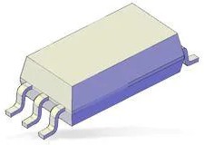 FOD8160R2, Logic Output Optocouplers 3.3V/5V 10Mbits/sec SOP5 tape and reel