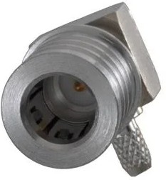 146-0403-107, RF Connectors / Coaxial Connectors QMA Right Angle Crimp Plug