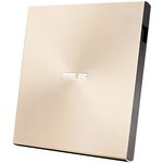 Привод DVD-RW Asus SDRW-08U9M-U золотистый USB slim ultra slim M-Disk Mac внешний RTL