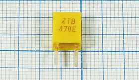 Кварцевый резонатор 470 кГц, корпус C07x4x09P2, точность настройки 3000 ppm, марка ZTB470E, 2P-2 (ZTB470E)
