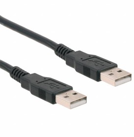 102-1020-BL-00100, Cable Assembly USB 1m USB Type A to USB Type A 4 to 4 POS M-M 24AWG/28AWG