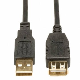 Фото 1/2 U024-003, USB Cables / IEEE 1394 Cables USB 2.0 Extension Cable