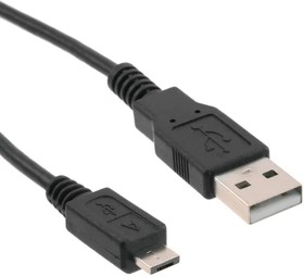 102-1072-BL-00300, Cable Assembly USB 3m Micro USB Type A to USB Type A 5 to 4 POS M-M 28AWG