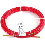 Протяжка для кабеля мини УЗК d=3,5 мм L=10 м в бухте, красный СП-Б-3,5/10