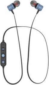 Фото 1/2 Наушники Bluetooth вакуумные с шейным шнурком More choice BG20 (Blue)