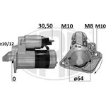 220396, 220396_стартер! 1.4Kw\ Renault Logan/Clio/Megane/Duster 1.5-1.6i 03