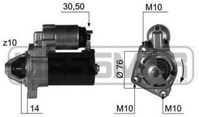 Фото 1/2 220411, Стартер FORD Fiesta V 1.3 01-, Ka 1.3, 1.6 -08 12V 1,1 Kw