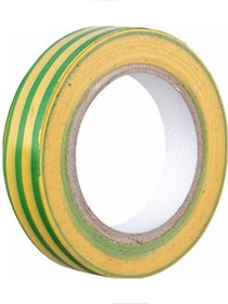 Фото 1/3 Изолента V02-7M-18х19-20 0,18х19 мм, желто-зеленая, 20 метров 9785