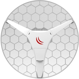 Фото 1/10 Точка доступа MikroTik Wireless Wire Dish (Pair of preconfigured LHGG-60ad devices for 60Ghz link (60GHz antenna, 802.11ad wireless, four co