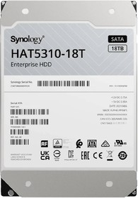 Фото 1/4 Synology HAT5310-18T Жесткий диск HDD SATA 3,5", 18Tb, 7200 rpm, 512Mb, 6 Гбит/с