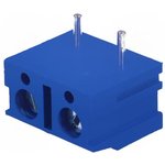 DG300R-7.5-02P-12-00A(H), (синий), Винтовой клеммный блок с защитой провода ...