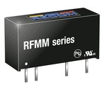 RFMM-0505S, Isolated DC/DC Converters - Through Hole 1W 5Vin 5Vout 200mA SIP7