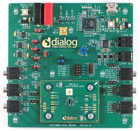 DA7212-EVAL, Audio IC Development Tools DA7212 EVAL Kit