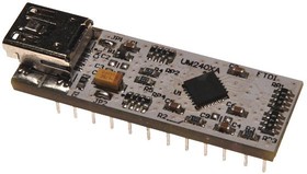 Фото 1/2 UMFT240XA-01, Модуль разработчика, USB - FIFO, для подключения к стандартному DIP гнезду 24 вывода 0.3"
