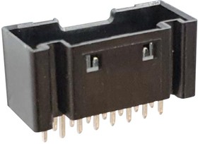 Фото 1/2 DF51K-10DP-2DSA(805), Pin Header, Wire-to-Board, 2 мм, 2 ряд(-ов), 10 контакт(-ов), Сквозное Отверстие, SignalBee DF51K