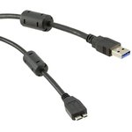103-1092-BL-F0200, Cable Assembly USB 2m USB 3.0 Type A to Micro USB 3.0 Type B ...