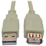 U024-006-BE, USB Cables / IEEE 1394 Cables USB HI SPEED EXTENSION CABLE