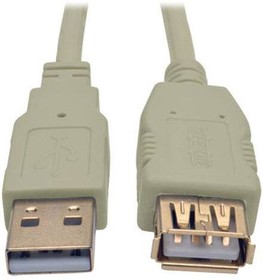 U024-006-BE, USB Cables / IEEE 1394 Cables USB HI SPEED EXTENSION CABLE