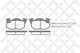 203 034B-SX, 203 034B-SX_колодки дисковые п.!\ Peugeot 106 1.1-1.5D 91-96, Citroen Saxo 1.1-1.5D 96-02