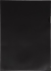 Фото 1/2 Папка уголок Attache А4, плотность 180 мкм, 10шт/уп, черная