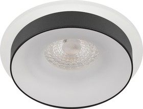 Фото 1/9 Встраиваемый светильник декоративный ЭРА DK95 WH MR16 GU5.3 белый Б0055592