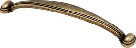 Ручка-скоба, 128 мм, Д147 Ш23 В26, оксидированная бронза RS-074-128 OAB