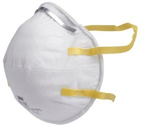 Фото 1/2 3M 8710E, 8000 Series Disposable Face Mask for General Purpose Protection, FFP1 NR D, Non-Valved, Moulded, 20 per Package
