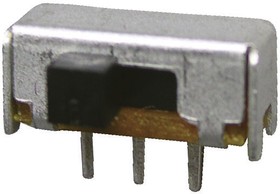 MFS101D-10-Z, Slide Switches SPST thru-hole terminals, ON - ON function, side actuator, 4mm height