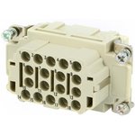 09320183101, Heavy Duty Power Connectors HAN EE 18P F CRIMP ORDER CONTACTS SEP