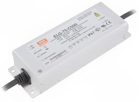 Фото 1/2 ELG-75-C500, AC/DC LED, блок питания для светодиодного освещения