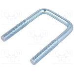 CBTC.10.49.92 (1 1/2"), U-bolt; C; 1.5; steel; zinc; Thread len ...