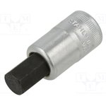 03050014, 1/2 in Drive Bit Socket, Hex Bit, 14mm, 60 mm Overall Length