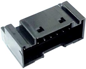 Фото 1/2 DF51KB-6DP-2DS(800), Pin Header, R/A, Wire-to-Board, 2 мм, 2 ряд(-ов), 6 контакт(-ов), Through Hole Right Angle