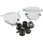 40-9725HMG, D-SUB BACKSHELL, SIZE DB, 180DEG ...
