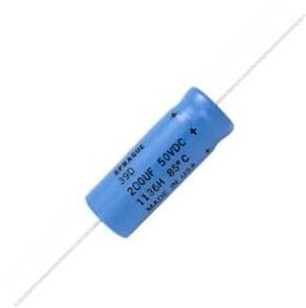 39D507G075HL6, Aluminum Electrolytic Capacitors - Axial Leaded 500uF 75volts