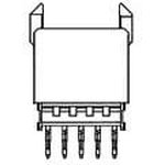 5352268-1, Z-PACK HM 2mm Pitch Hard Metric Type B Backplane Connector, Female ...