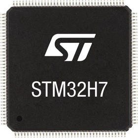 STM32H755ZIT6, ARM Microcontrollers - MCU High-performance & DSP DP-FPU, Arm Cortex-M7 + Cortex-M4 MCU 2MBytes of Flash 1M