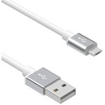 10-02351, Cable Assembly USB 1m USB Type A to Micro USB Type B 4 to 5 POS PL-PL 28AWG