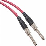 VMMP1R, Specialized Cables MC V-PCORD 1 FT RED 75 OHM