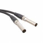 VP1BKX, Audio Cables / Video Cables / RCA Cables STD VP PTCH CRD BLK 1FT