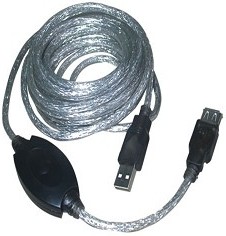 VCOM VUS7049-5M Кабель-адаптер USB2.0-repeater, удлинительный активный ...