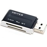 5bites Устройство ч/з карт памяти RE2-102BK USB2.0 Card reader / ALL-IN-ONE / ...