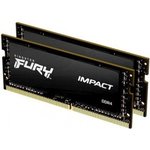 16GB Kingston DDR4 2666 SoDimm FURY Impact Gaming Memory KF426S15IBK2/16 Non-ECC, CL15, 1.2V, 1Gx8 (Kit of 2), RTL, (318586), Модуль памяти