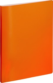 Фото 1/3 Скоросшиватель пластиковый с пруж мех Attache Neon А4 500мкм, оранжевый