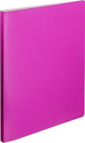 Фото 1/3 Скоросшиватель пластиковый с пруж мех Attache Neon А4 500мкм, розовый