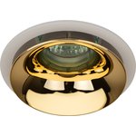 Встраиваемый светильник декоративный ЭРА KL103 WH/GD MR16 GU5.3 белый золото Б0056351