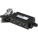 X3045102, Roller 5/2 Pneumatic Manual Control Valve X30 Series, G 1/8, 1/8in, III B