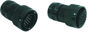 ITS3106A10SL-4SPHM11F7, 2 Way Cable Mount MIL Spec Circular Connector Plug, Socket Contacts,Shell Size 10SL, MIL-DTL-5015