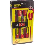 0-65-441, Phillips; Slotted Insulated Screwdriver Set, 6-Piece